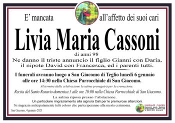 Cassoni Livia Maria