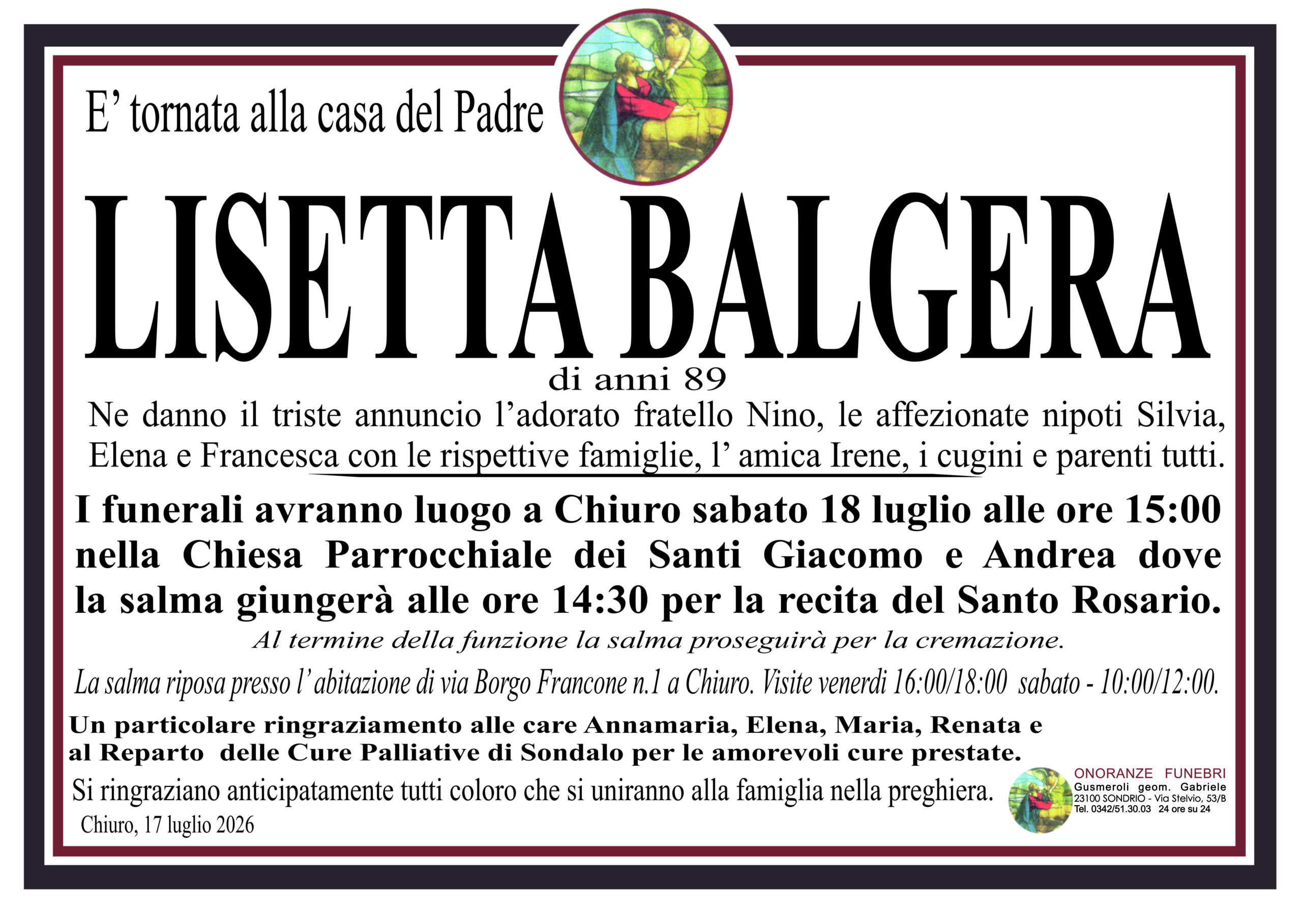 LISETTA BALGERA